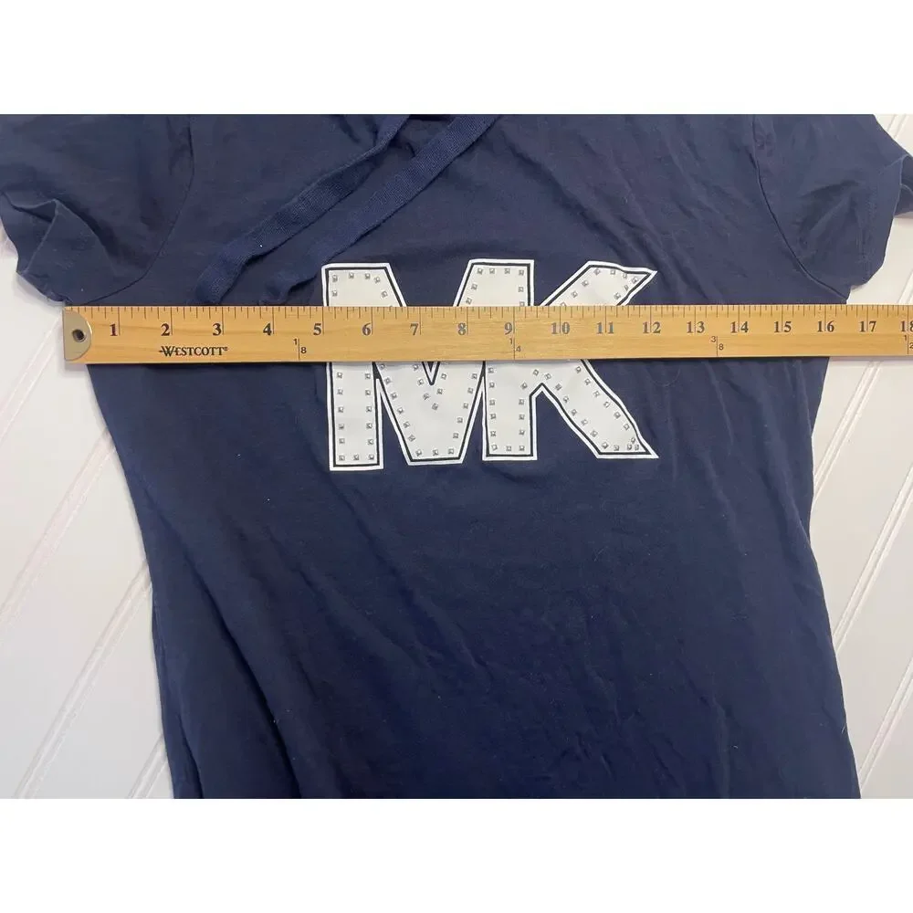 Michael Kors Short Sleeve Hoodie‎ Dress Jewels - Size Women's XS